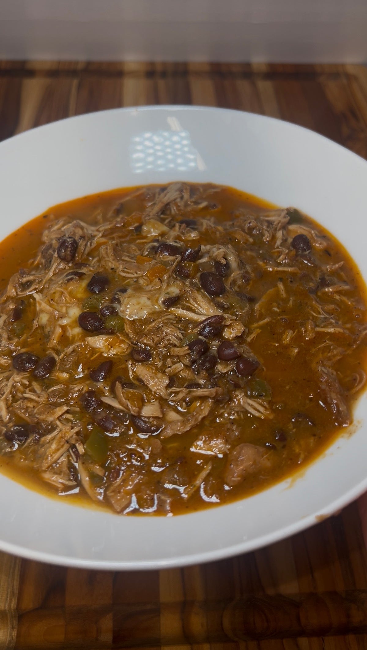 Chicken Taco Soup & Empanadas