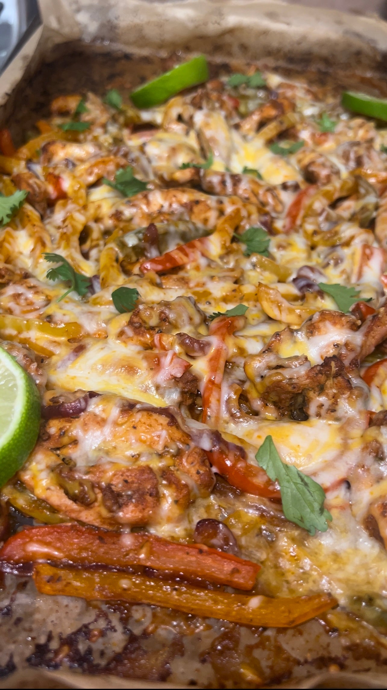 Sheet Pan Chicken Fajitas