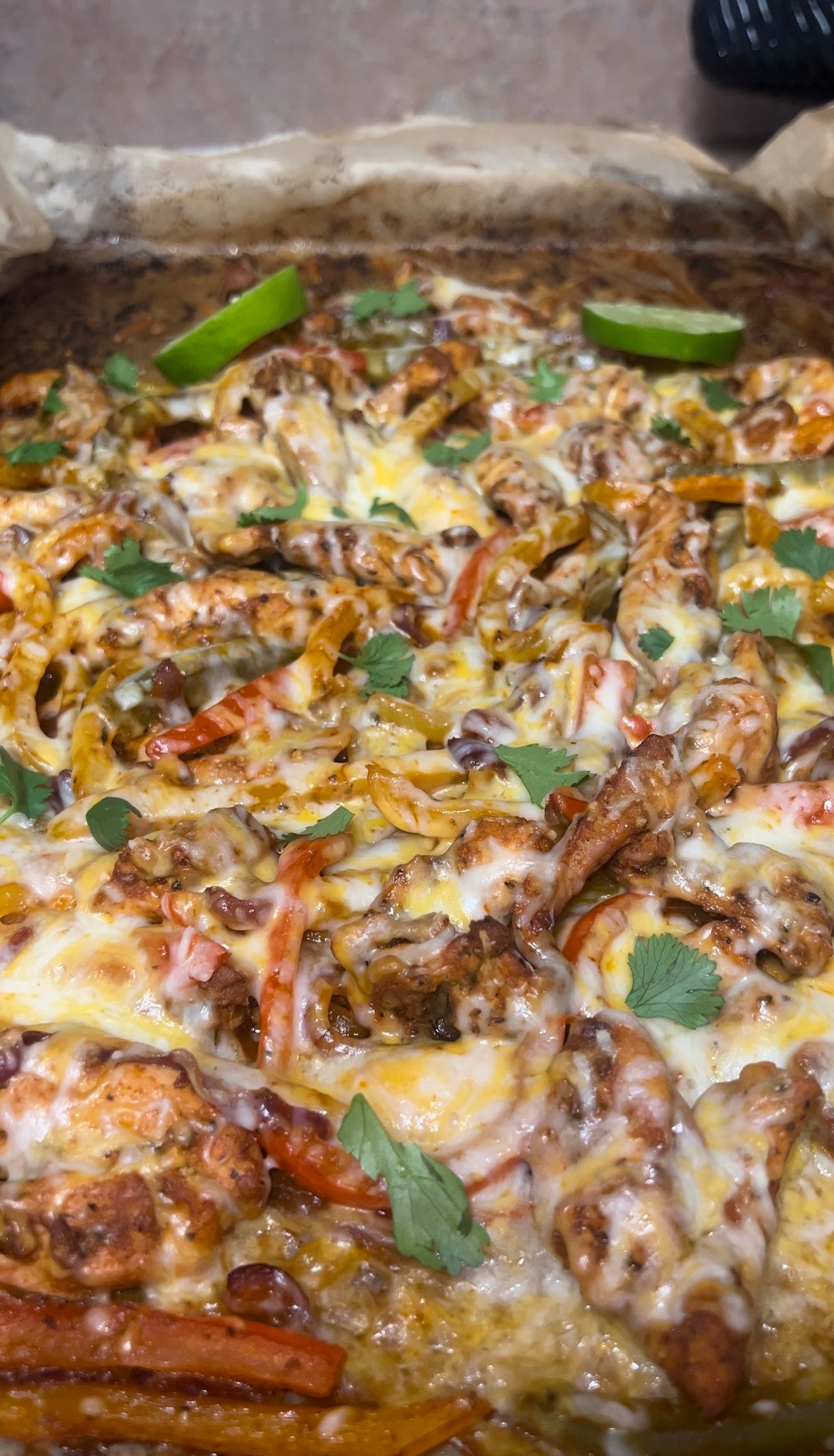 Sheet Pan Chicken Fajitas