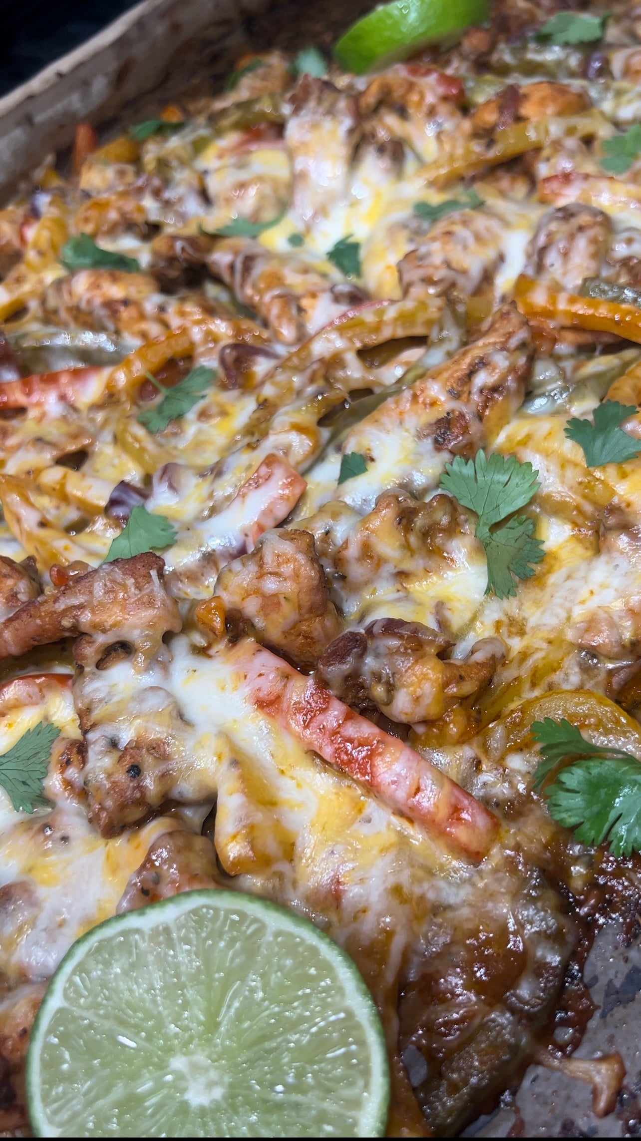 Sheet Pan Chicken Fajitas